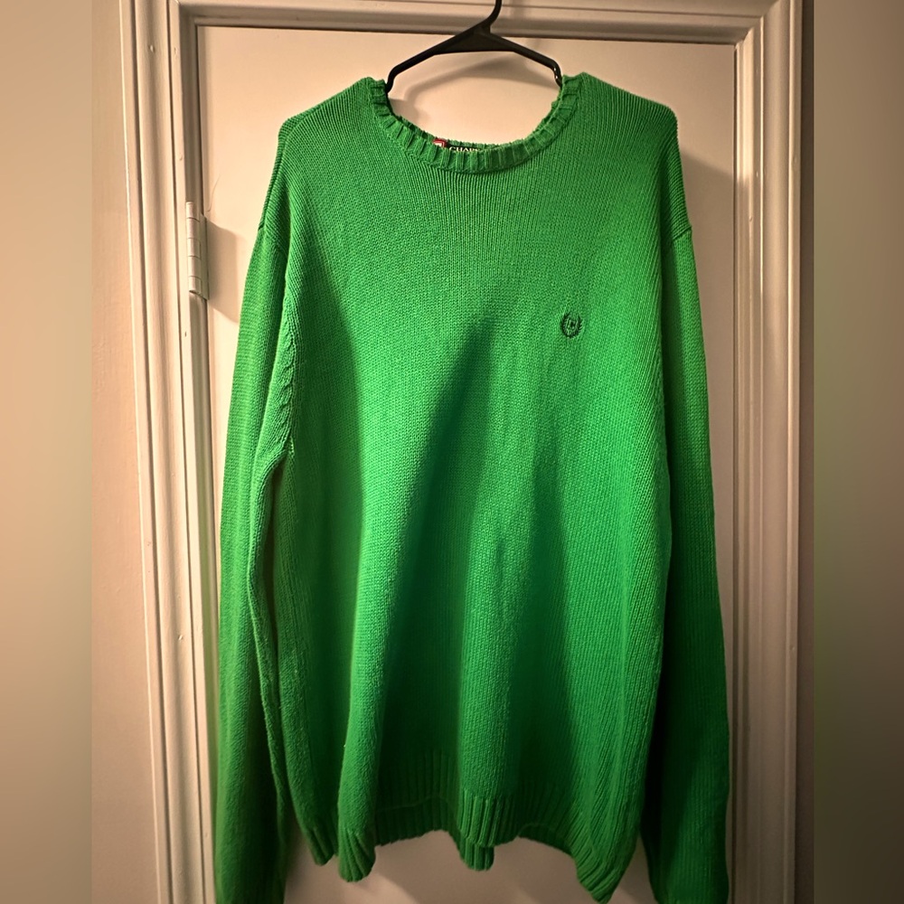 Brand: Champs Item: Sweater, Size: Large, Color: Green